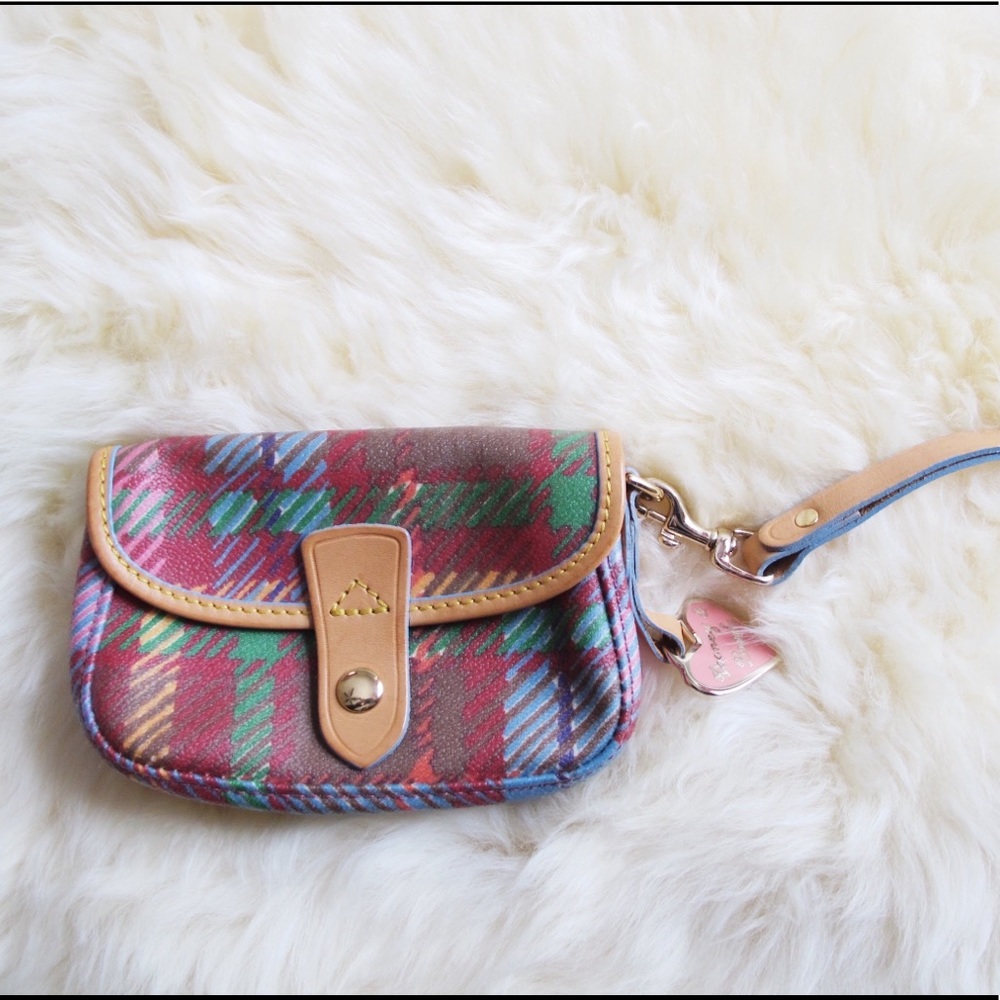 Dooney & Bourke Plaid Mini Clutch